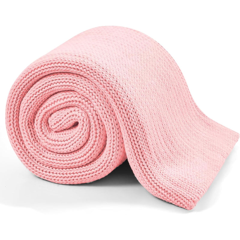 60"x80" 20lbs Chunky Knit Weighted Blanket
