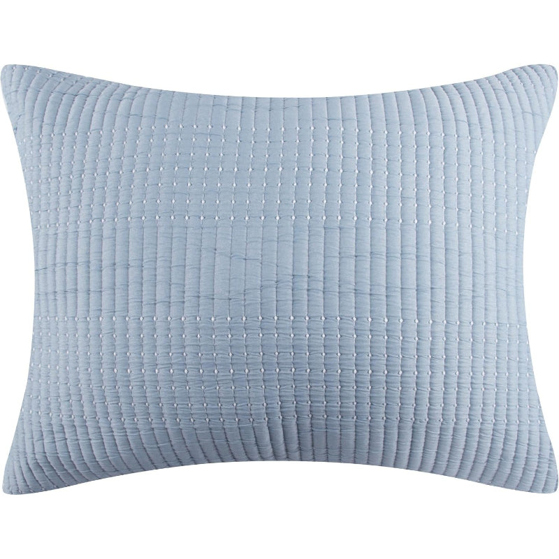 King Chambray Cosmo Jacquard Pillow Sham